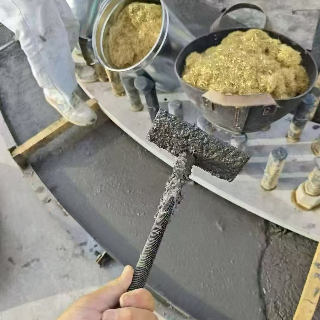 景德镇C120钢纤维高强无收灌浆料 轧机压缩机汽轮机发电机锻压设备底座灌浆材料